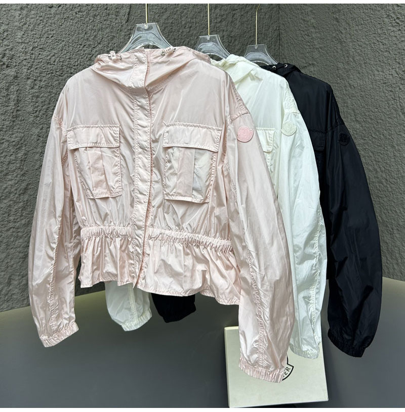 MONCLER-04224 몽클레어 2026 봄/여름 뉴 커튼 여성용 후드 스커트 재킷