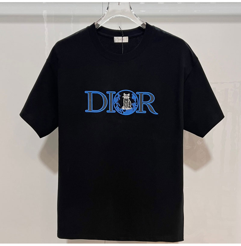 DIOR-04045 디올 신상 반팔 티셔츠 블랙