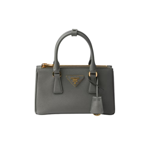 [스페셜오더]PRADA-1BA916 프라다 그레이 갤러리아 사피아노 가죽 미니백
