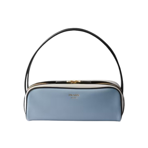 [스페셜오더]PRADA-1BC249 프라다 라이트 블루 스윙 송아지 가죽 숄더백