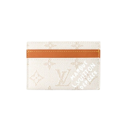 [스페셜오더]LOUIS VUITTON-M14766 루이비통 오프화이트 모노그램 헤리티지 더블 카드 홀더
