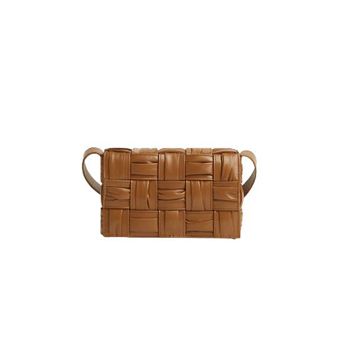 [스페셜오더]BOTTEGA VENETA-736253 보테가 베네타 우드 풀라드 인트레치오 스몰 카세트 백 19CM