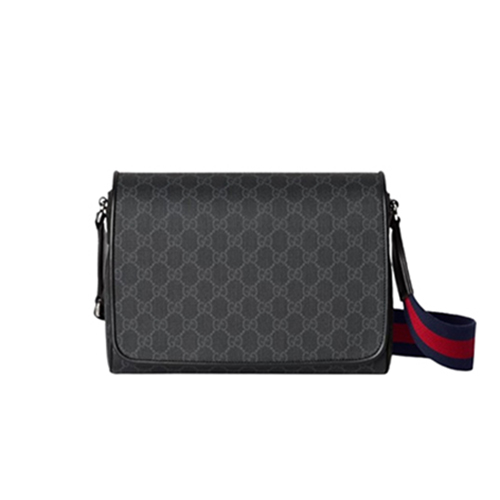 [스페셜오더]GUCCI-792124 1042 구찌 GG 블랙 미디엄 크로스백