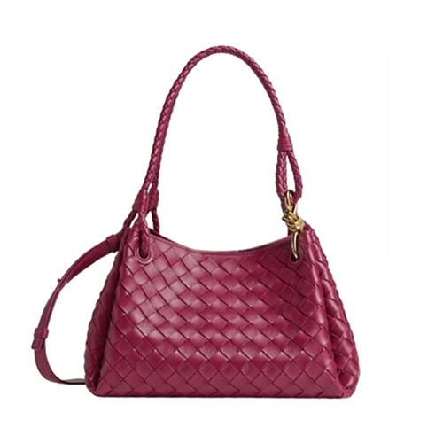 [스페셜오더]BOTTEGA VENETA-835921 보테가 베네타 시나바 양가죽 파라슈트 미디엄