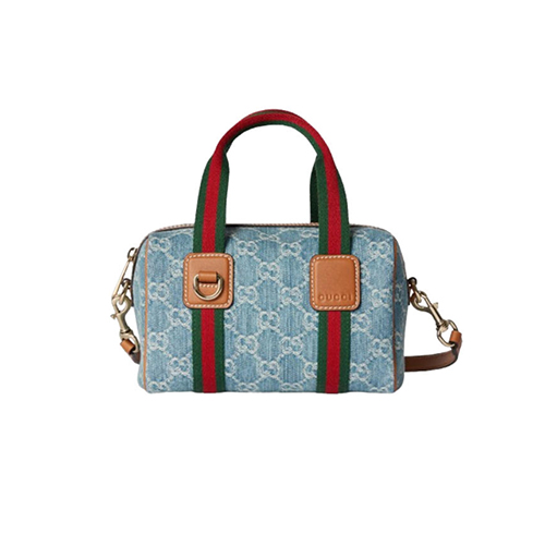 [스페셜오더]GUCCI-859975 8661 구찌 블루 GG 데님 미니 GG 핸드백