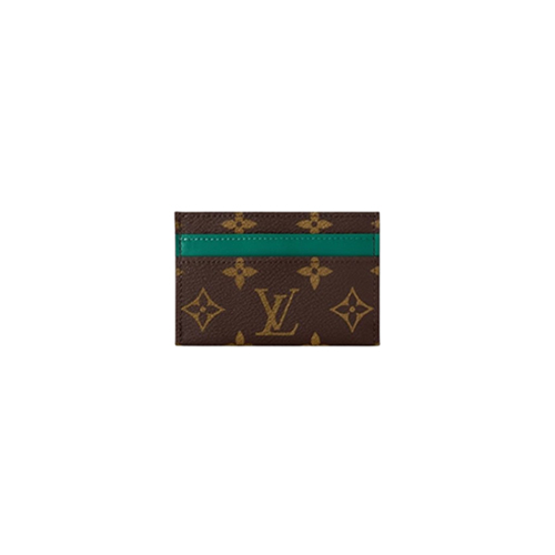 [스페셜오더]LOUIS VUITTON-M12839 루이비통 그린 모노그램 더블 카드 홀더
