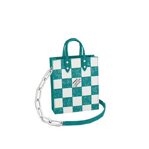 [스페셜오더]LOUIS VUITTON-N60495 루이비통 틸 다미에 카우하이드 가죽 삭 플라 XS
