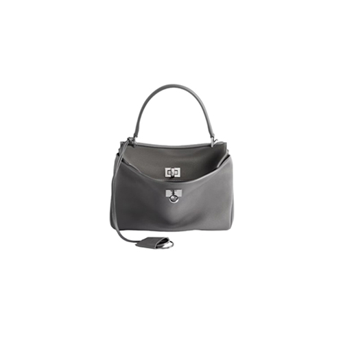 [스페셜오더]BALENCIAGA-795456 발렌시아가 그레이 로데오 미니 핸드백 그린 23cm
