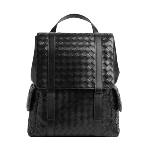 [스페셜오더]BOTTEGA VENETA-805971 보테가 베네타 블랙 백 투 스쿨 백팩