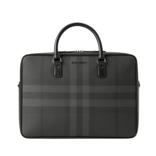 [스페셜오더]BURBERRY-80653381 버버리 차콜 그레이 에인스워스 브리프케이스