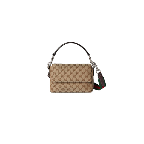 [스페셜오더]GUCCI-821617 9794 구찌 베이지 웹 디테일 스몰 GG 크로스백