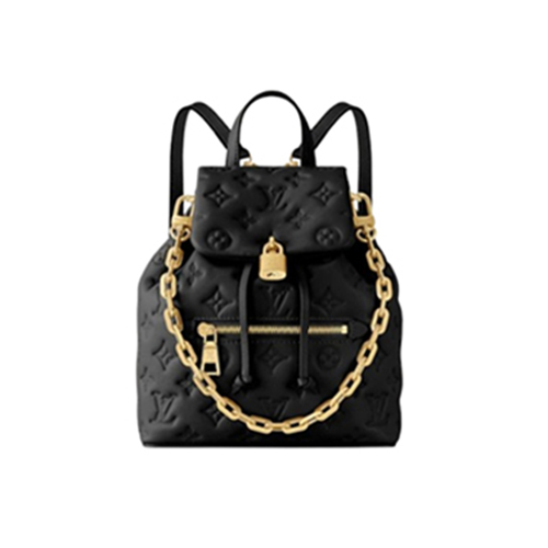 [스페셜오더]LOUIS VUITTON-M13357 루이비통 블랙 모노그램 램스킨 쿠상 백팩 PM
