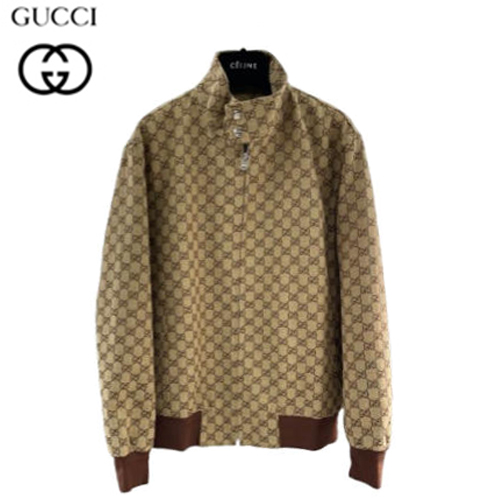 GUCCI-08311 구찌 베이지 GG 봄버 재킷 남성용