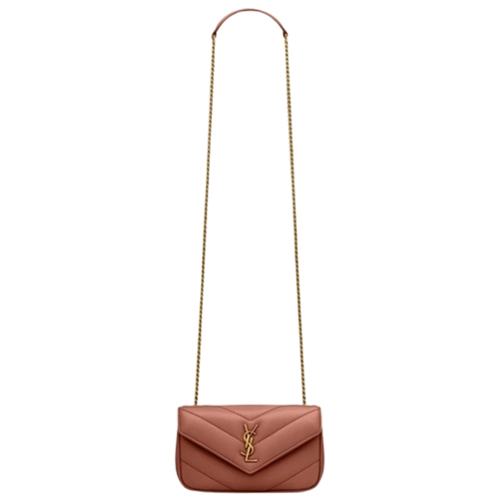 [스페셜오더]SAINT LAURENT-821749 생 로랑 핑크 램스킨 loulou 토이