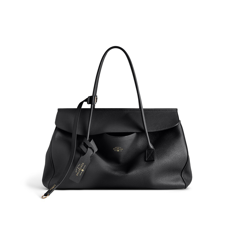 [스페셜오더]BALENCIAGA-826419 발렌시아가 카프스킨 여성 캐리 캐리 올 백 블랙