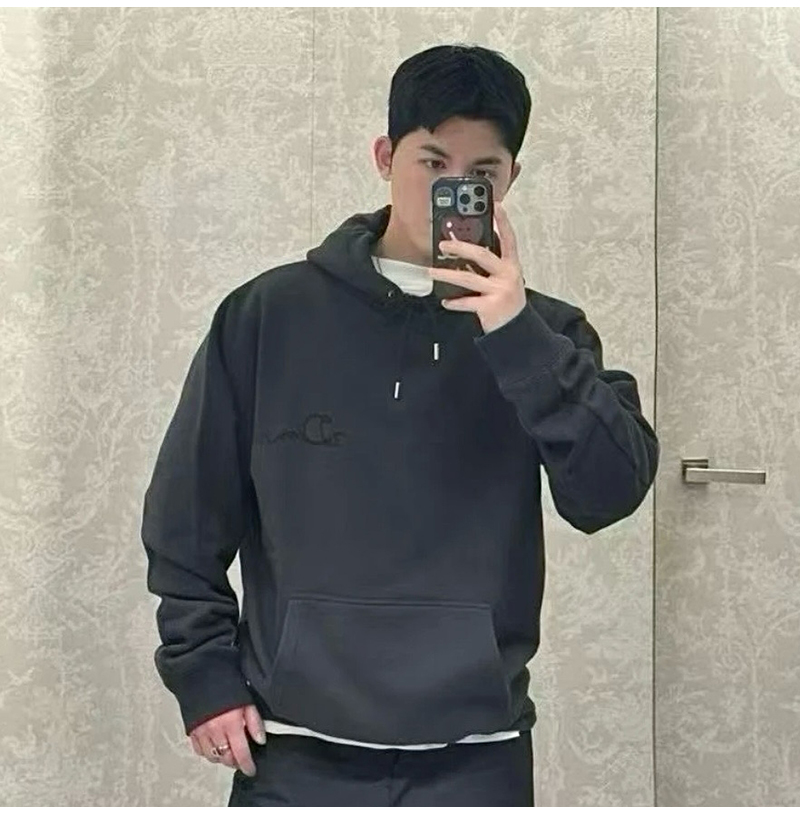 DIOR-3E328 디올 2026 S/S 블랙 후디 남여공용