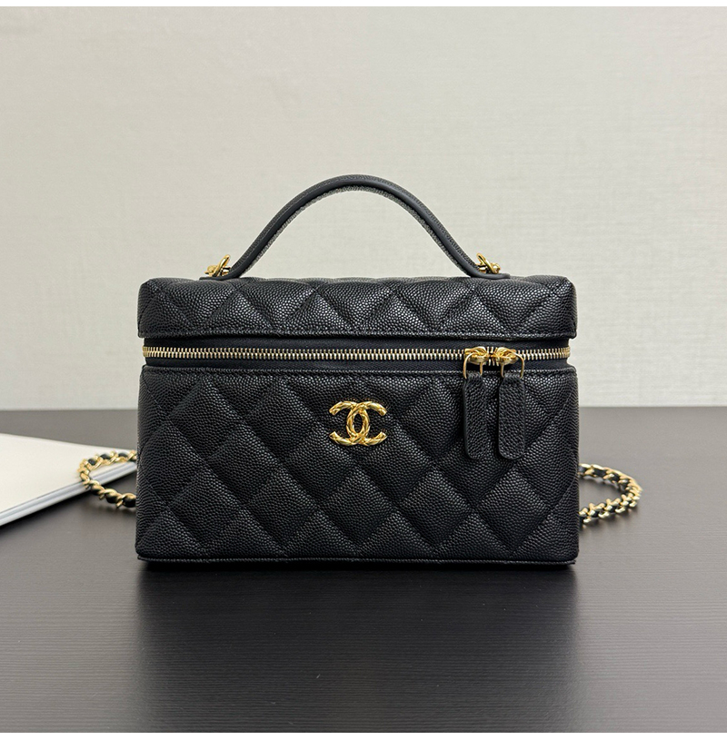 [스페셜오더]CHANEL-12181 샤넬 블랙 26S/S 신상 바니티 케이스