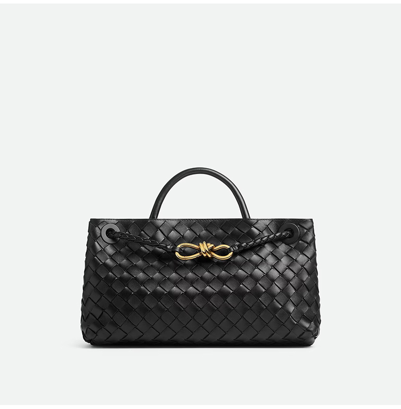 [스페셜오더]BOTTEGA VENETA-766010 보테가 베네타 E/W 안디아모 블랙