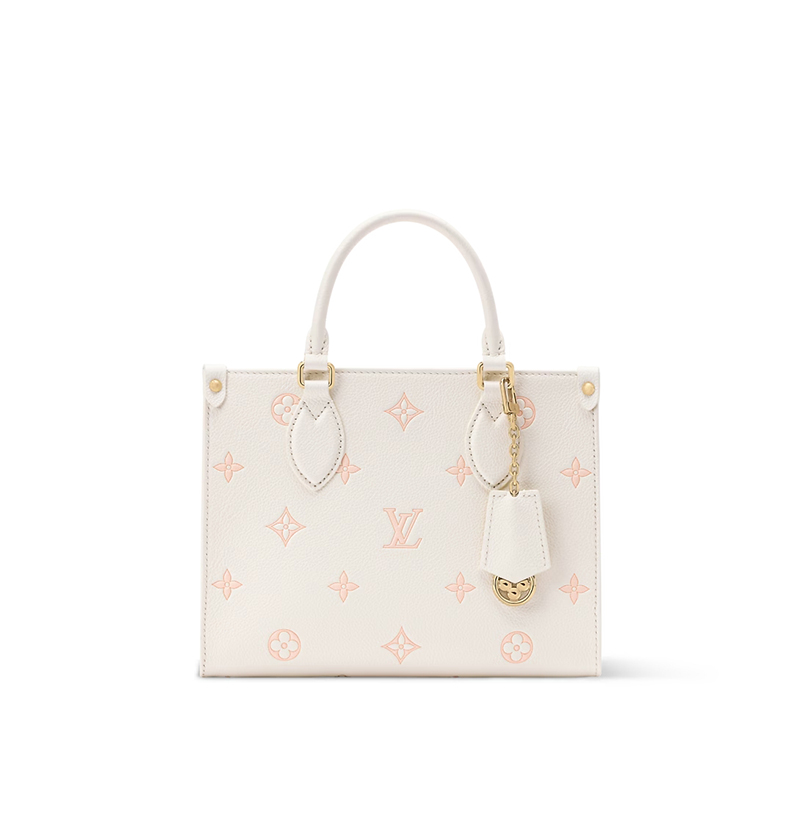 [스페셜오더]LOUIS VUITTON-M28313 루이비통 모노그램 앙프렝뜨 온더고 PM 밀키화이트&핑크