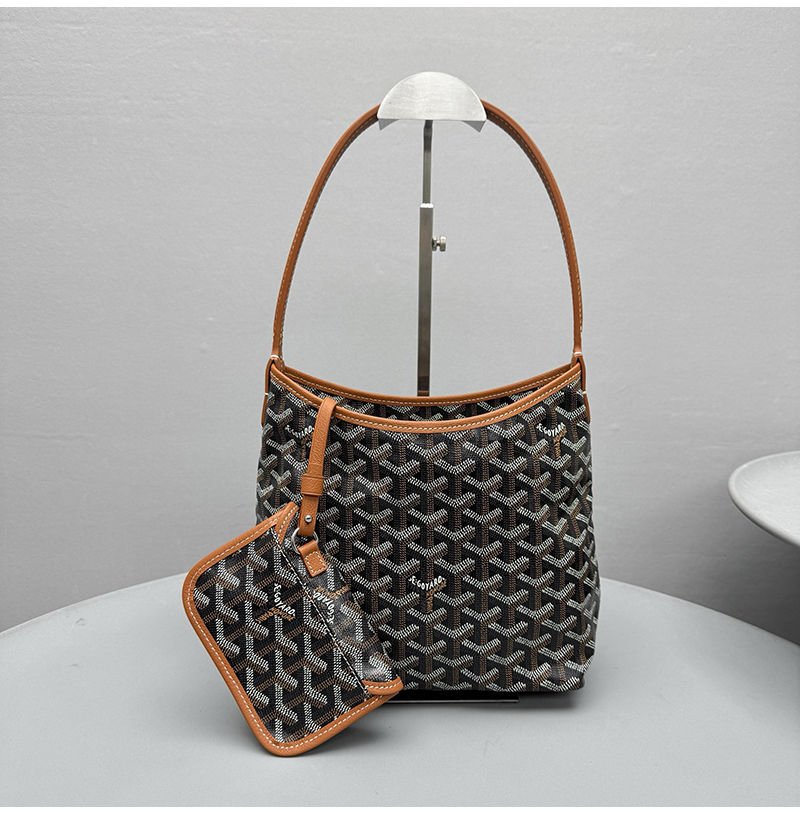 [스페셜오더]GOYARD-5811 고야드 미니 호보백 블랙 탄