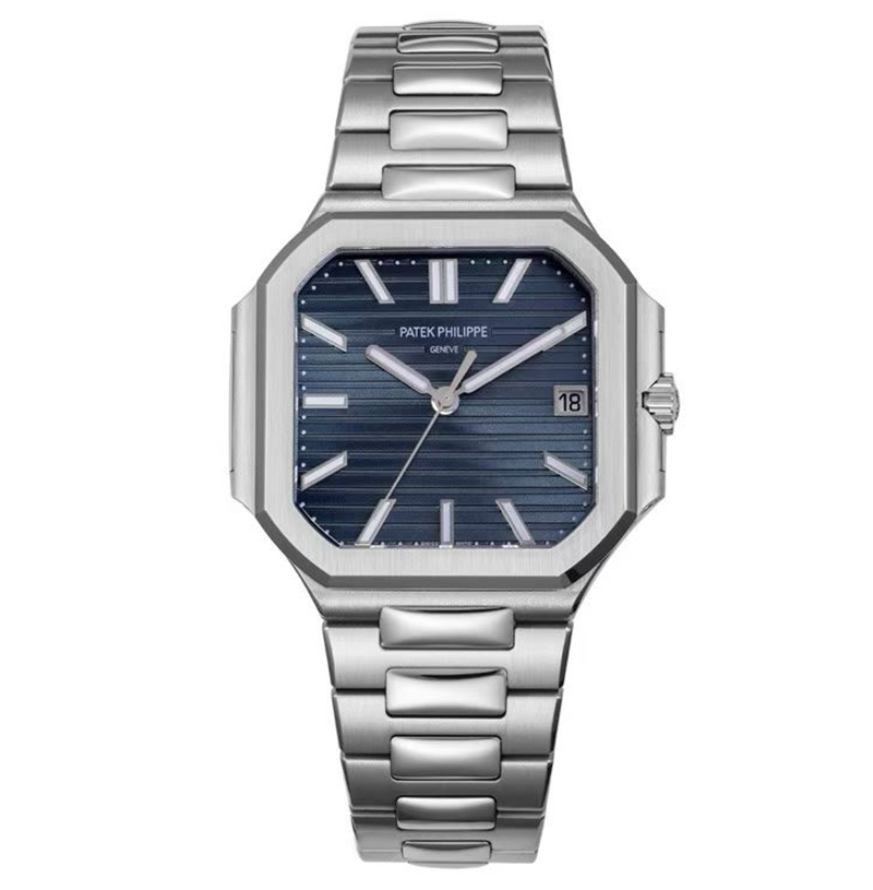 [BBF팩토리][스페셜오더]PATEK PHILIPPE-5821 파텍필립 큐비투스 40-7128/1G-001 선버스트 블루 그레이  40MM