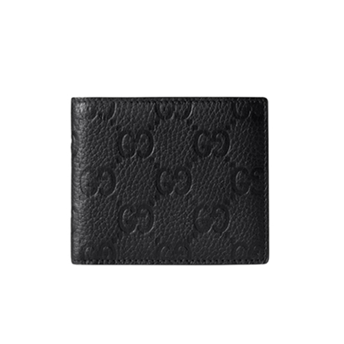 [스페셜오더]GUCCI-835001 1000 구찌 블랙 GG 레더 구찌 임프린트 반지갑