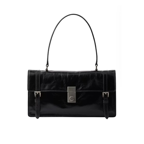 [스페셜오더]PRADA-1BN026 프라다 블랙 미디엄 가죽 핸드백