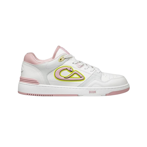 DIOR-3SN318 디올 핑크 DIOR AND KAWS B57 Dribble 로우탑 스니커즈 남여공용