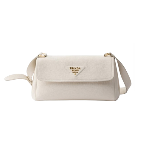 [스페셜오더]PRADA-1BN022 프라다 화이트 스몰 가죽 숄더백