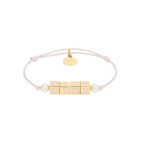 DIOR-B2833 디올 핑크 D-Dice 팔찌