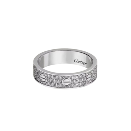 [스페셜오더]Cartier-B4083400 까르띠에 실버 LOVE 링