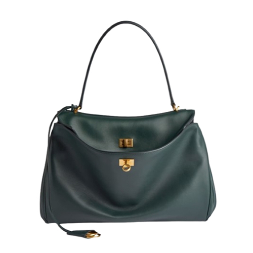 [특별제작][스페셜오더]BALENCIAGA-789772 발렌시아가 그린 금장 로데오 미디엄 핸드백