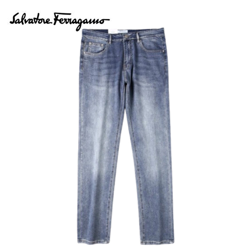 Ferragamo-05074 페라가모 블루 청바지 남성용