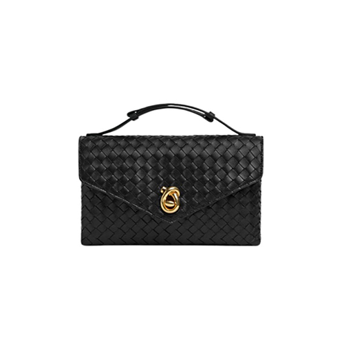 [스페셜오더]BOTTEGA VENETA-817191 보테가 베네타 블랙 놋 락