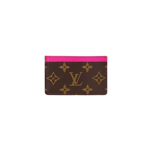 [스페셜오더]LOUIS VUITTON-M82873 루이비통 핑크 모노그램 포르트 카르트 심플 PM