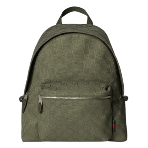 [스페셜오더]GUCCI-834464 3244 구찌 그린 GG 캔버스 미디엄 백팩