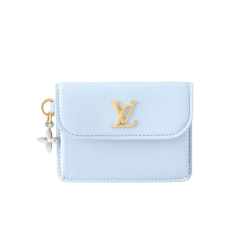 [스페셜오더]LOUIS VUITTON-M14614 루이비통 라이트 블루 타이니 렉토 벌소 카드 홀더 LV 블룸
