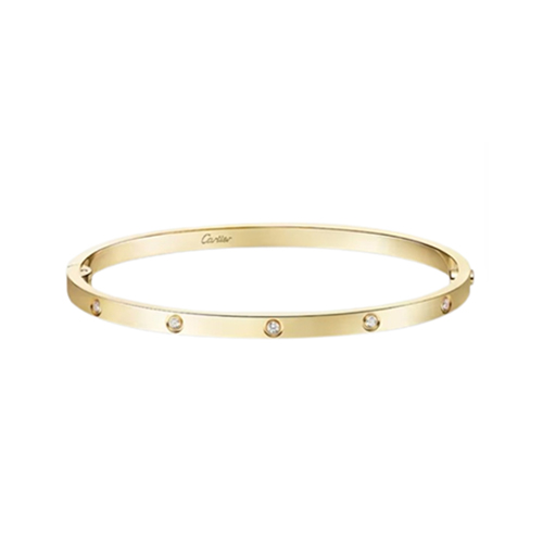[스페셜오더]Cartier-B6079717 까르띠에 옐로우 골드 10 다이아몬드 스몰 LOVE 브레이슬릿