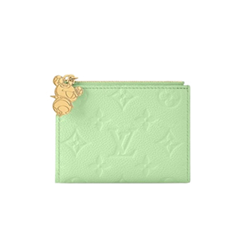 [스페셜오더]LOUIS VUITTON-M14088 루이비통 그린 티 모노그램 앙프렝뜨 LV x TM 리사 월릿