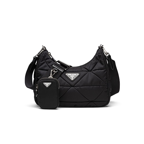 [스페셜오더]PRADA-1BC151 프라다 블랙 패딩 나일론 숄더 백 #여자레플리카쇼핑몰