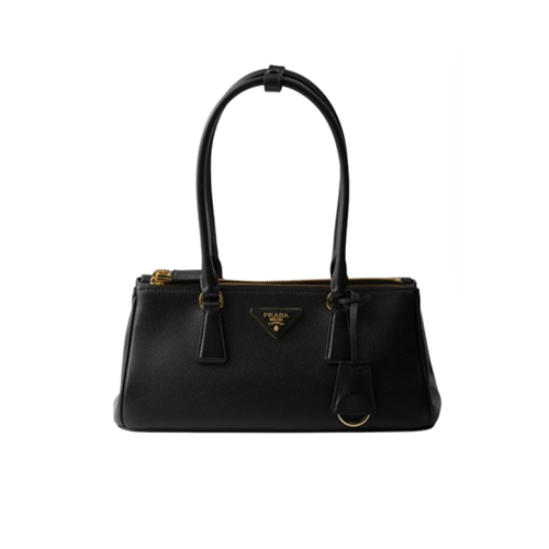[스페셜오더]PRADA-1BA457 프라다 블랙 미디엄 갤러리아 가죽 백