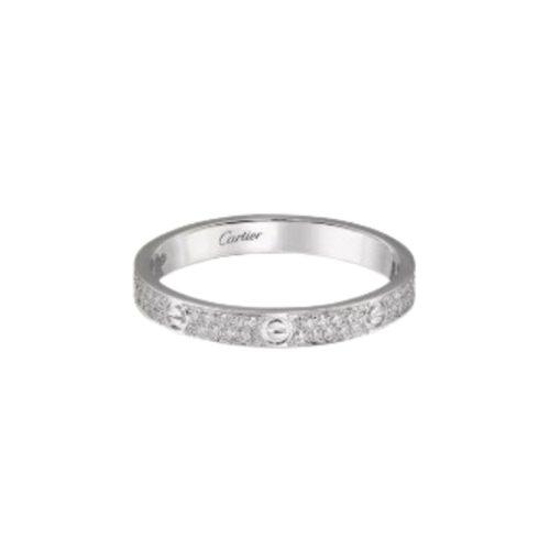 [스페셜오더]Cartier-B4218200 까르띠에 실버 미니 LOVE 링