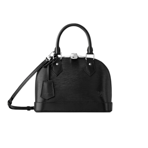 [스페셜오더]LOUIS VUITTON-M24645 루이비통 블랙 에삐 레더 알마 BB