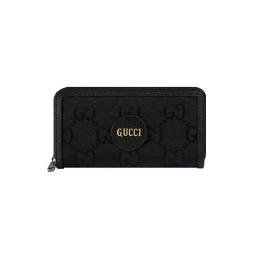 [스페셜오더]GUCCI-625576 1000 구찌 블랙 에코 GG 나일론 오프 더 그리드 지퍼 어라운드 지갑