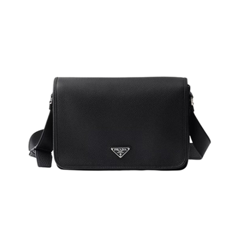 [스페셜오더]PRADA-2VD075 프라다 블랙 송아지 가죽 숄더백