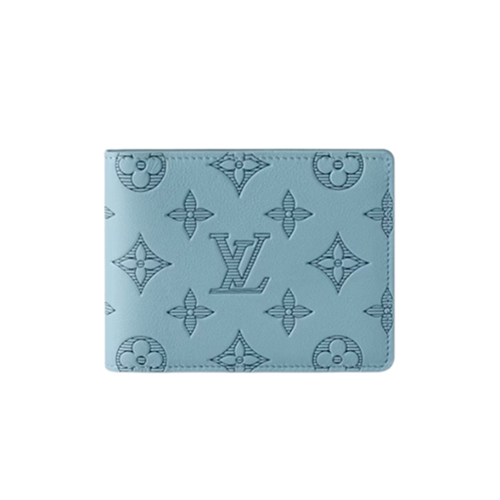 [스페셜오더]LOUIS VUITTON-M14802 루이비통 스카이 블루 모노그램 섀도우 멀티플 월릿