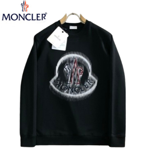 MONCLER-08058 몽클레어 블랙 스터드 장식 스웨트셔츠 남성용