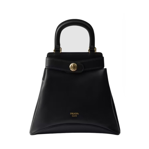 [스페셜오더]PRADA-1BG567 프라다 블랙 미디엄 에뛰드 가죽 백