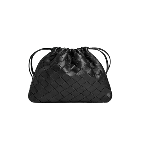 [스페셜오더]BOTTEGA VENETA-816987 보테가 베네타 블랙 스몰 더스트 백
