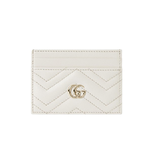 [스페셜오더]GUCCI-443127 9050 구찌 화이트 GG 마몽 카드 케이스